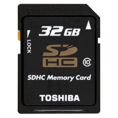 TOSHIBA SDHC�������J�[�h Class10 32GB SD-BX32GWF